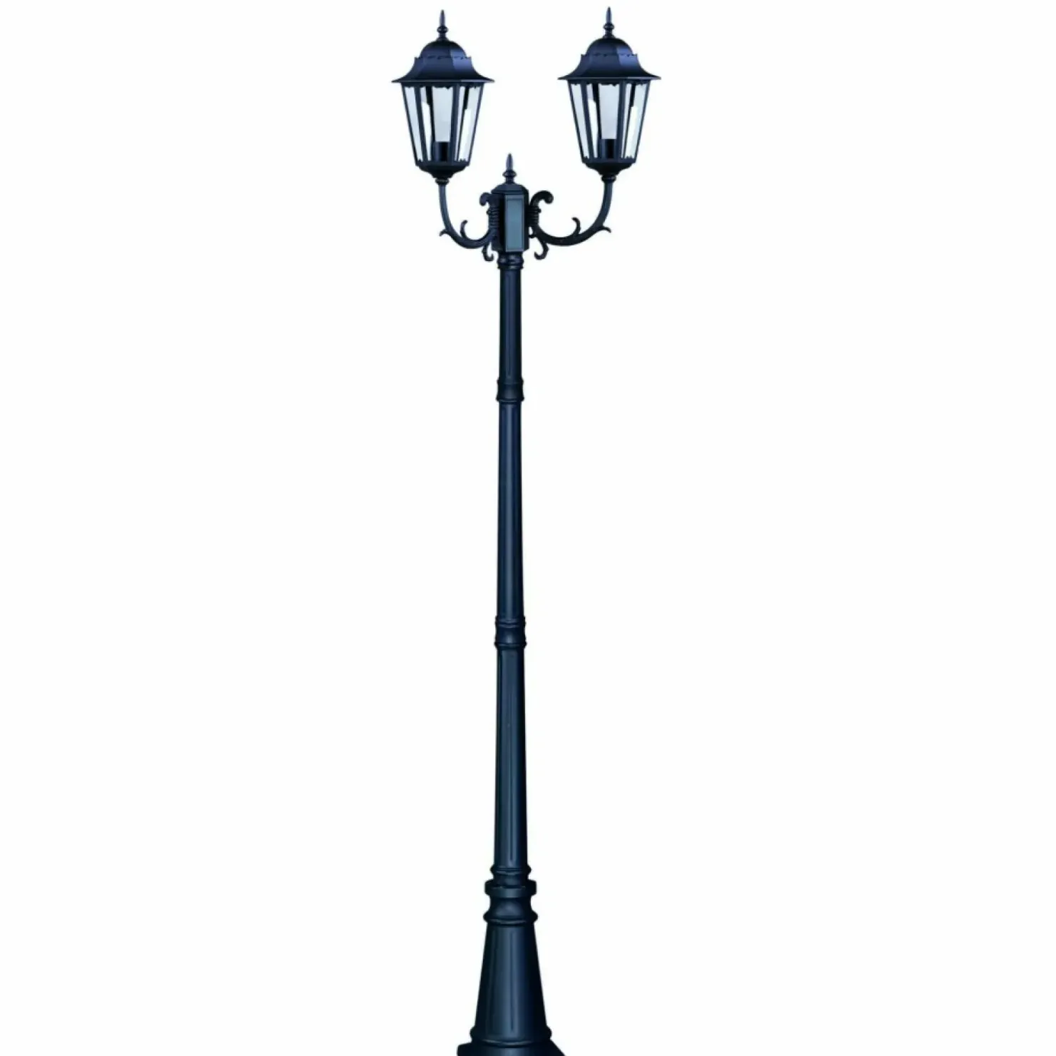 Wysoka zewnętrzna lampa stojąca K-7006A2/2 czarna LOZANA | Kaja*Sklep Kaja Sale