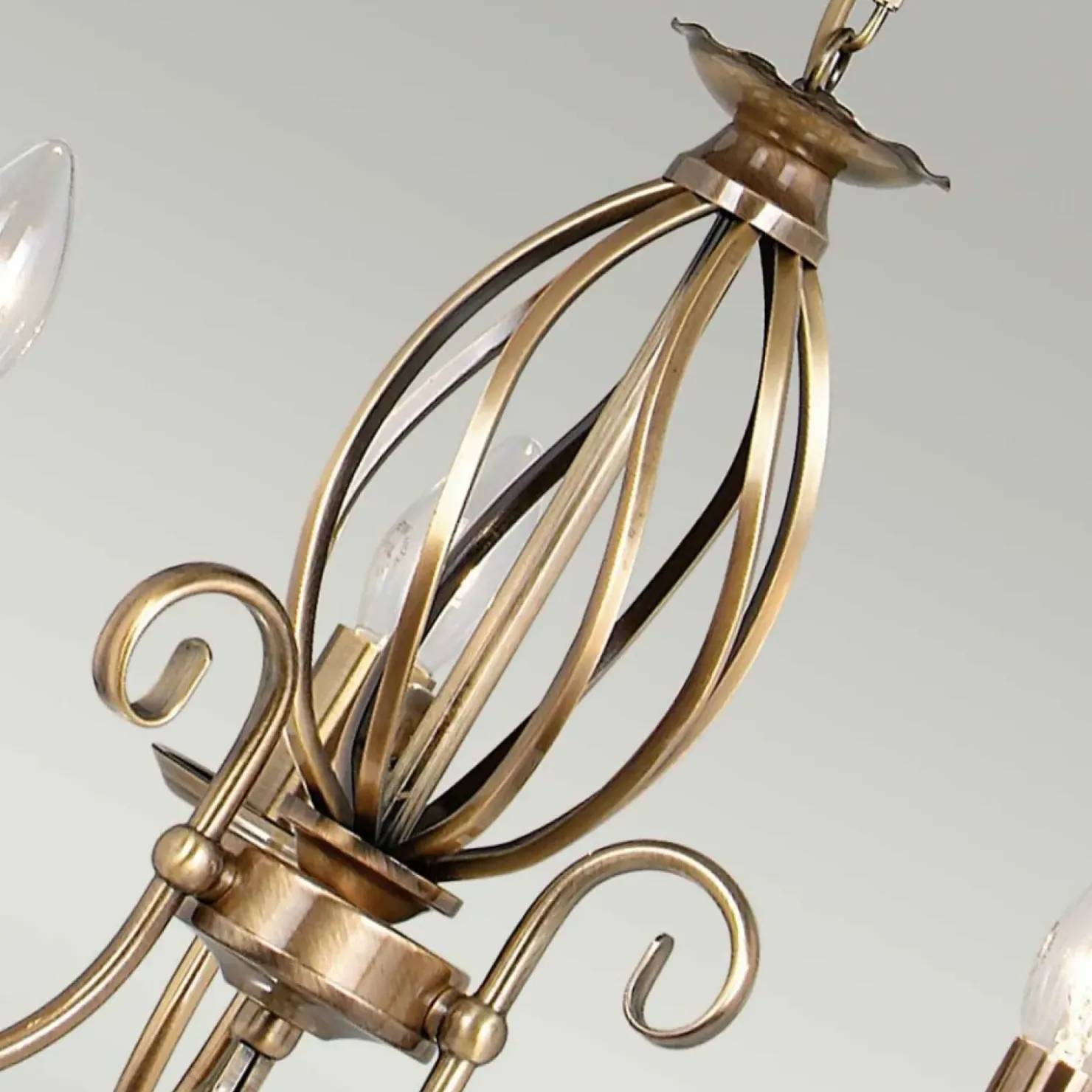 Wytworna lampa wisząca do jadalni ART3-AGD-BRASS z serii ARTISAN*Sklep Kaja Hot