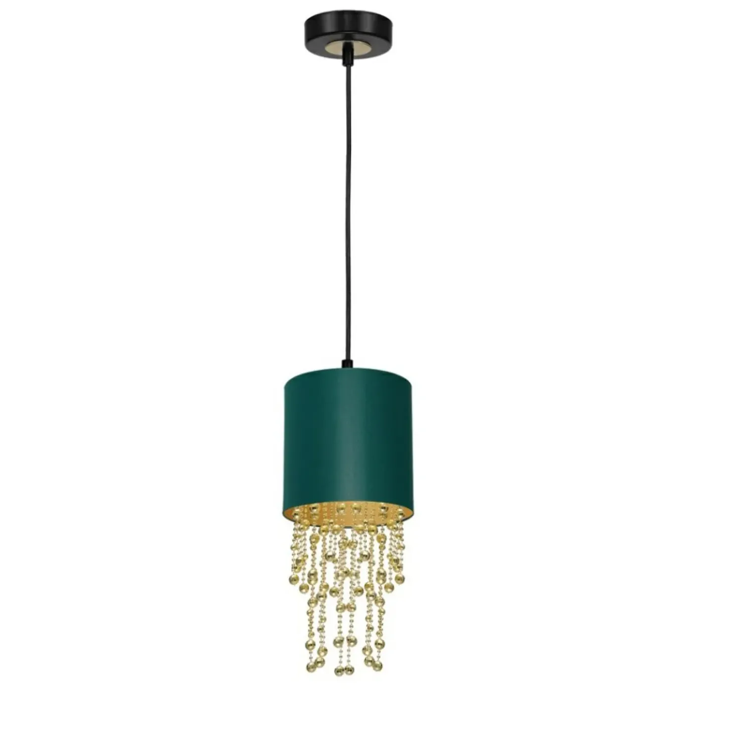 Wytworna lampa wisząca w zielonym kolorze MLP6449 z serii ALMERIA | Kaja Oświetl*Sklep Kaja Cheap