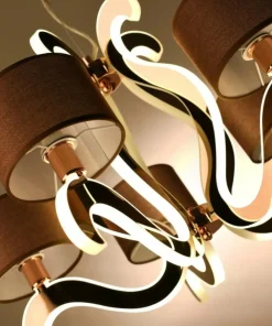 Żyrandol glamour LED w ramionach 35-33918 AMBROSIA | Kaja Oświetlenie*Sklep Kaja Fashion