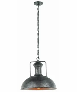 Clearance Sklep Kaja Żyrandol industrialny na łańcuchu MDM-2647/1 GR+BK NADIA | Kaja