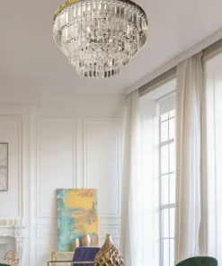 Cheap Sklep Kaja Żyrandol w stylu glamour, wiszące kryształy AZ4906 SALERNO | Kaja