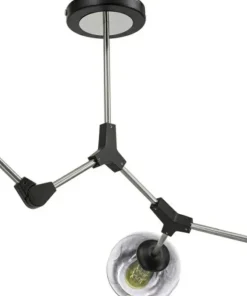 Hot Sklep Kaja Żyrandol w stylu industrialnym 1962/3 19BT-BLACK | Kaja Oświetlenie
