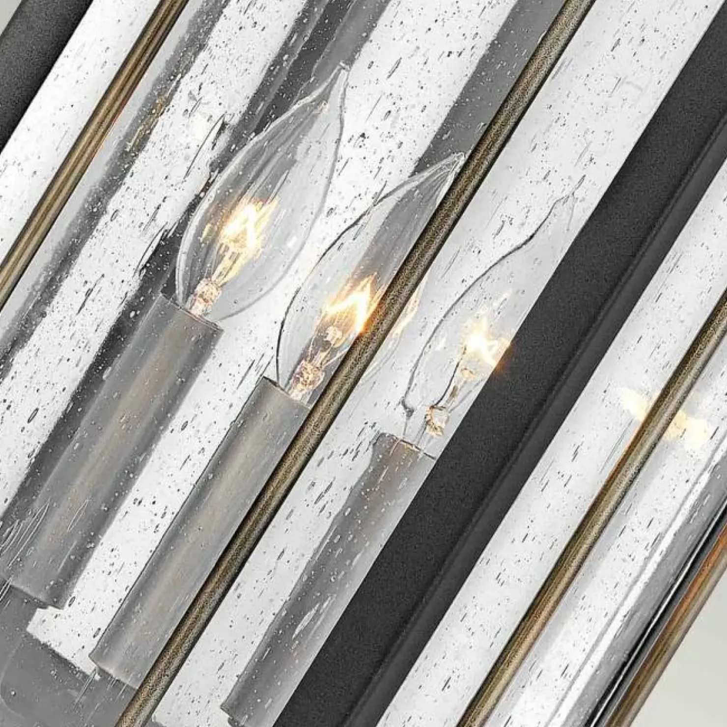 Zewnętrzna lampa naścienna, czerń HK-FITZGERALD2-L z serii FITZGERALD*Sklep Kaja Store