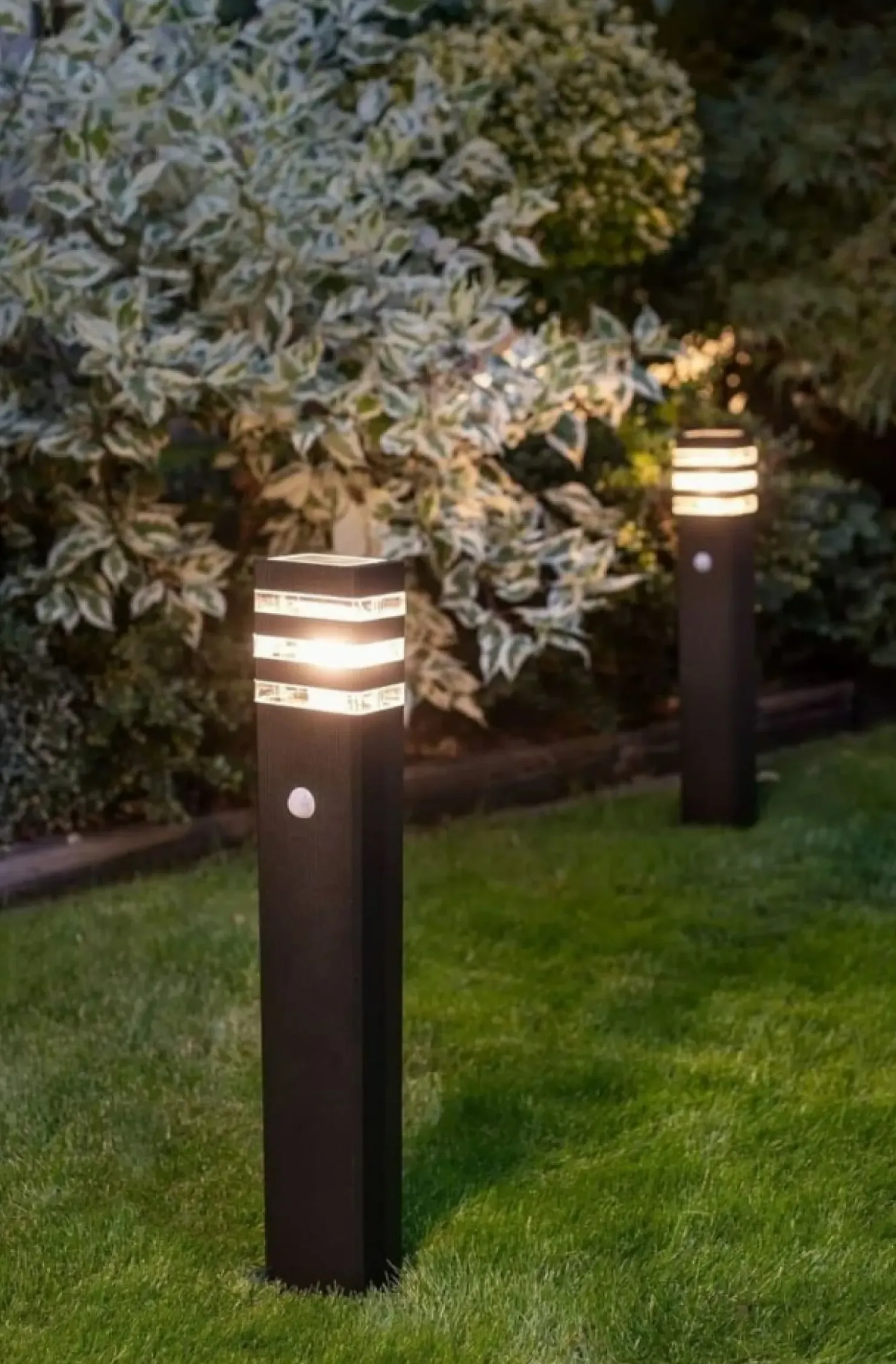 Zewnętrzna lampa ogrodowa z czujnikiem ruchu 9097 | Kaja Oświetlenie*Sklep Kaja Fashion