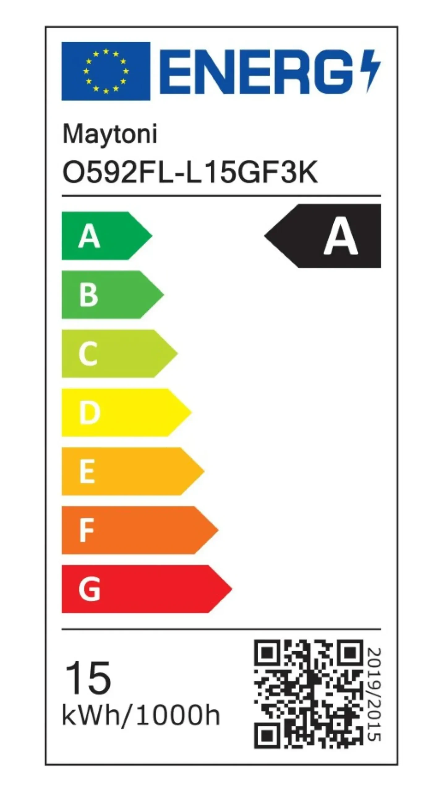 Zewnętrzna lampa stojąca, ledowa, moc 15W O592FL-L15GF3K z serii GUSS*Sklep Kaja Cheap