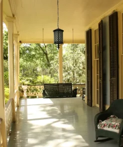 Zewnętrzna lampa wisząca na jedną żarówkę E27 K-8216 z serii CHICAGO*Sklep Kaja Flash Sale