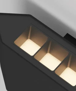 Zewnętrzny kinkiet ścienny, czarny, LED 5W O412WL-L5GF3K z serii PULL*Sklep Kaja Online