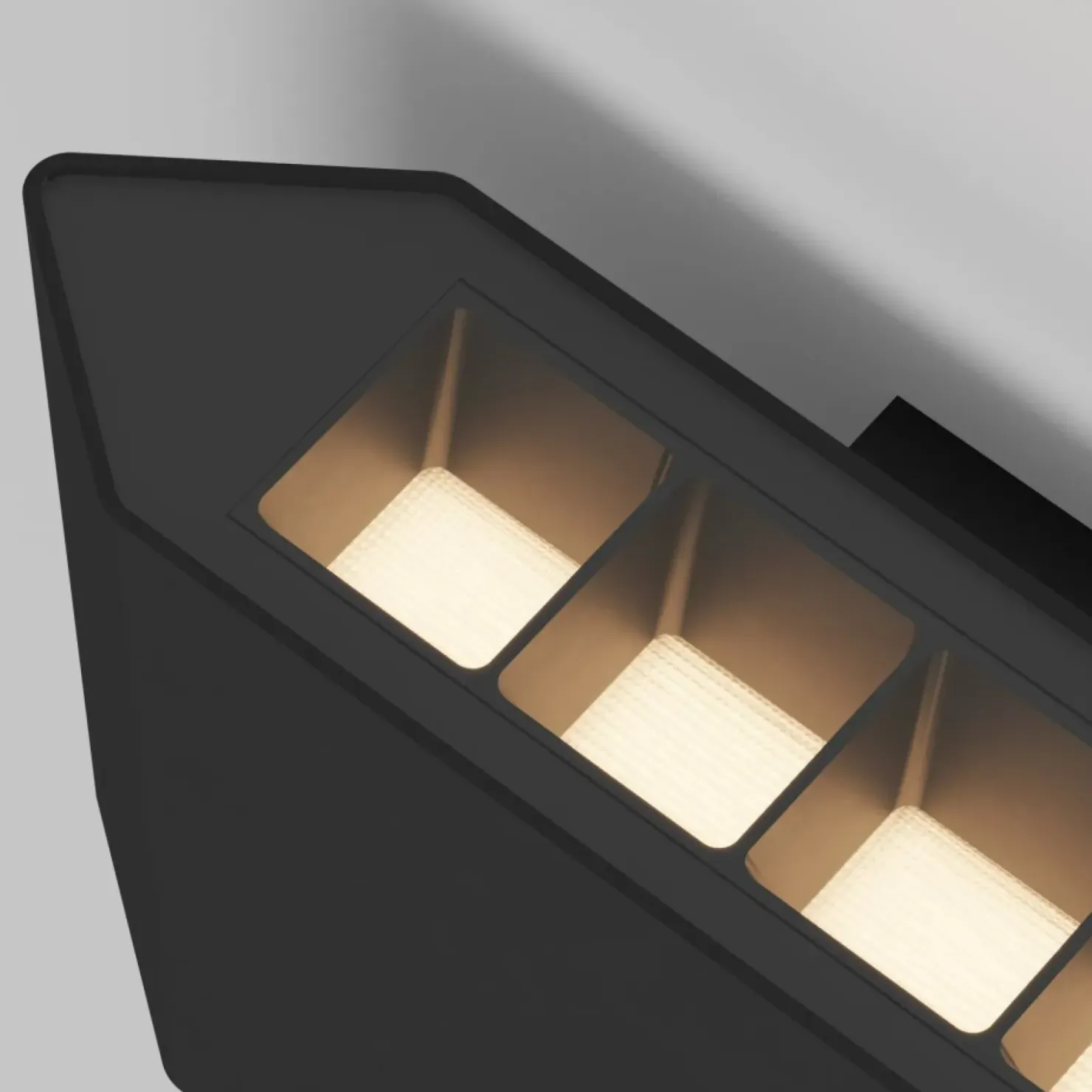 Zewnętrzny kinkiet ścienny, czarny, LED 5W O412WL-L5GF3K z serii PULL*Sklep Kaja Online