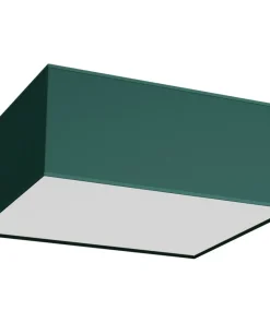 Zielona lampa sufitowa, prostokątny plafon MLP7875 z serii VERDE | Kaja Oświetle*Sklep Kaja New