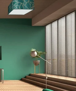 Zielona lampa sufitowa z ciekawym wzorem MLP7575 z serii ZIGGY | Kaja Oświetleni*Sklep Kaja Shop