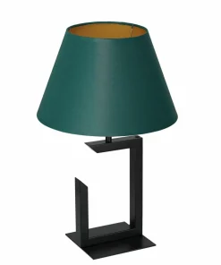 Zielono-złota lampa stołowa, do sypialni LX 3398 z serii TABLE LAMPS*Sklep Kaja Sale