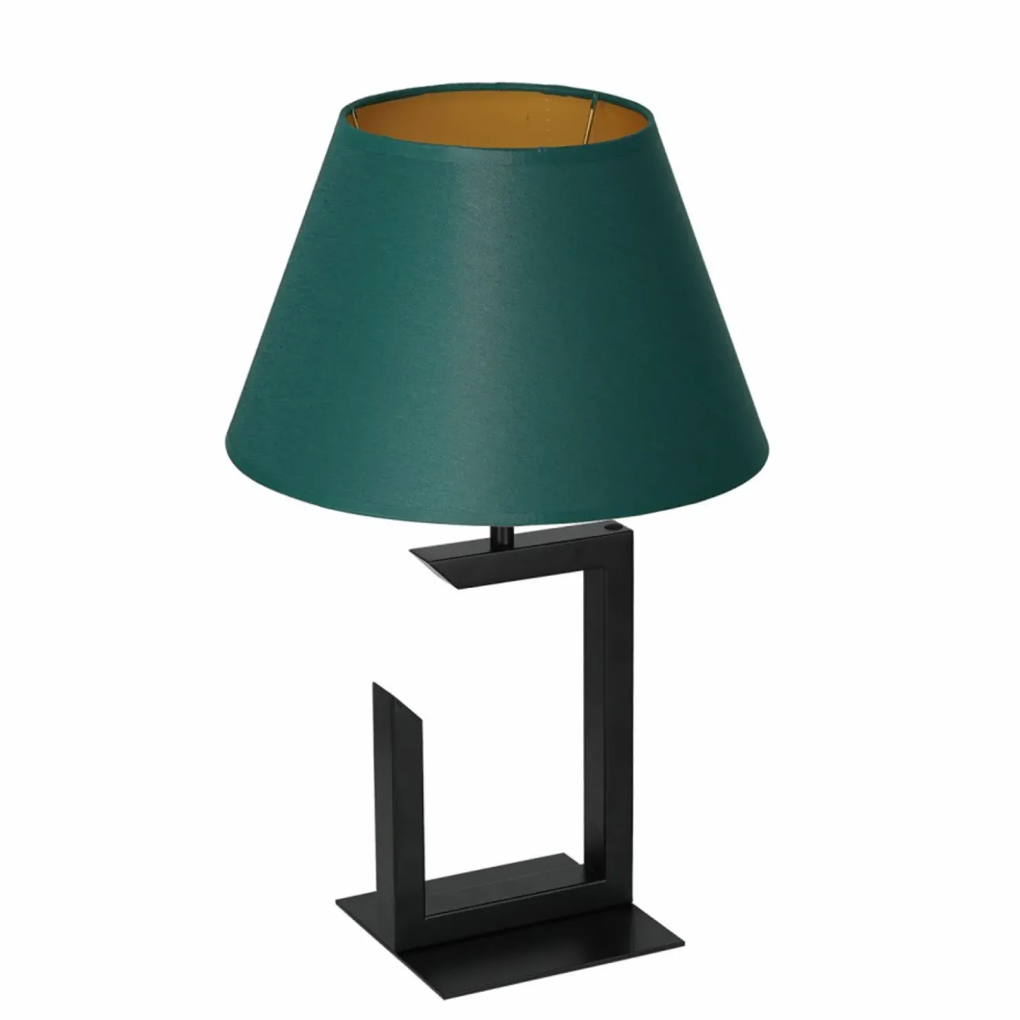 Zielono-złota lampa stołowa, do sypialni LX 3398 z serii TABLE LAMPS*Sklep Kaja Sale