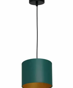 Sale Sklep Kaja Zielono-złota lampa wisząca, regulowana wysokość LX 3547 z serii ARDEN