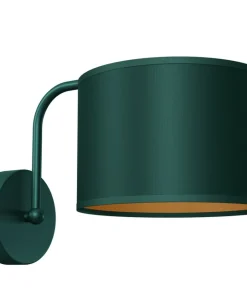 Zielono-złota lampa wisząca z abażurem MLP7872 z serii VERDE | Kaja Oświetlenie*Sklep Kaja Online