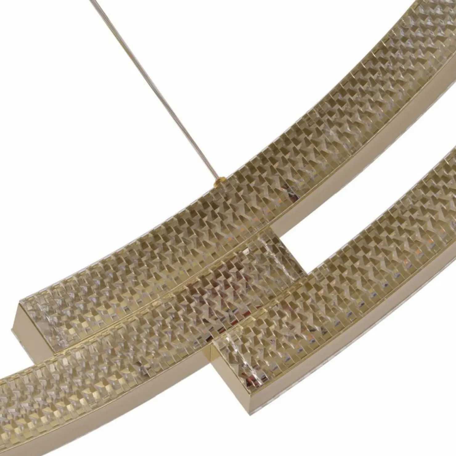 Cheap Sklep Kaja Złota, dekoracyjna lampa wisząca do salonu LP-1810/1P GD TARJA | Kaja