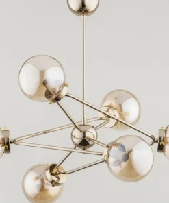 Cheap Sklep Kaja Złota, efektowna lampa sufitowa, na 6 żarówek AL 63069 | Kaja