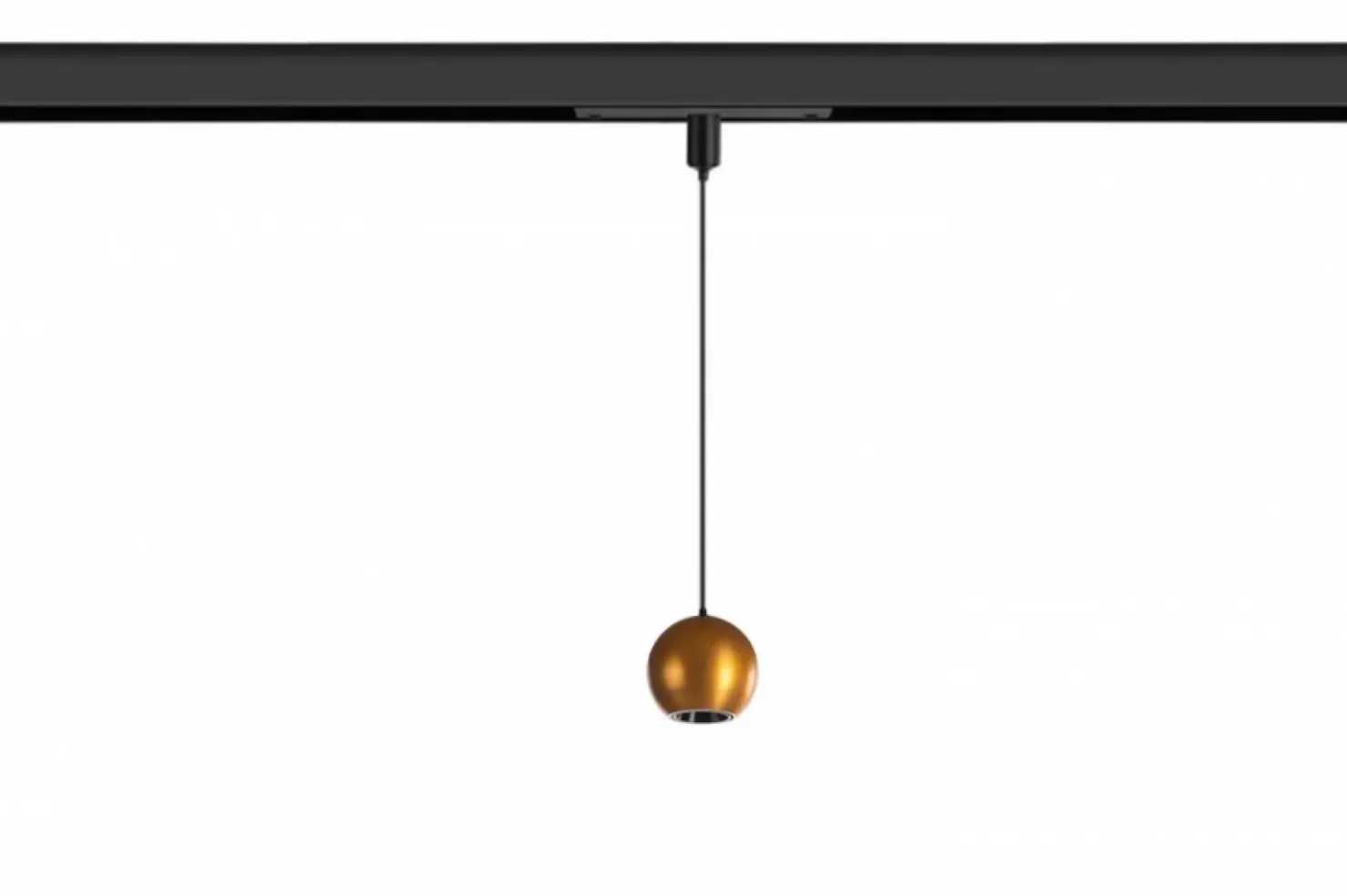 Złota kula LED do szyny 1-fazowej magnetycznej AZ4628 z serii KO*Sklep Kaja Online
