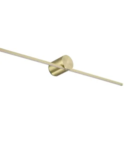 Złota lampa ścienna nad lustro LP-777/1W L GD z serii MODERN SLIM*Sklep Kaja Fashion