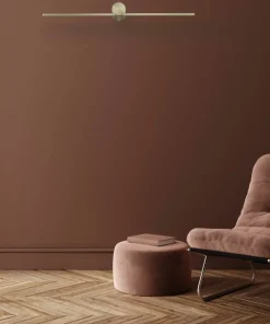 Złota lampa ścienna nad lustro LP-777/1W L GD z serii MODERN SLIM*Sklep Kaja Fashion
