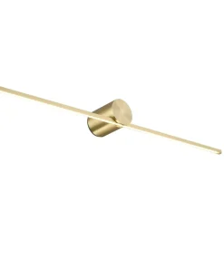 Złota lampa ścienna nad lustro LP-777/1W L GD z serii MODERN SLIM*Sklep Kaja Fashion