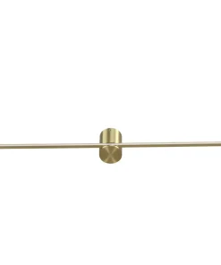 Złota lampa ścienna nad lustro LP-777/1W L GD z serii MODERN SLIM*Sklep Kaja Fashion