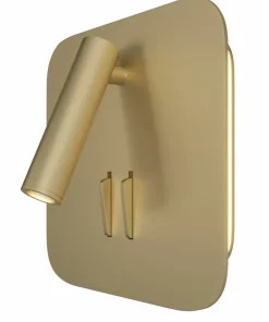 Złota lampa LED z włącznikiem C175-WL-01-6W-MG IOS 176 | Kaja*Sklep Kaja Discount