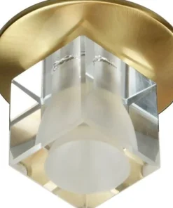 Złota lampa podtynkowa do kuchni, nad wyspę kuchenną 2262838 | Kaja Oświetlenie*Sklep Kaja Outlet