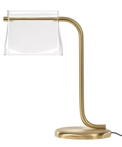 Złota lampa stołowa, wbudowany LED MOD170TL-L8BS3K z serii CABARET*Sklep Kaja Fashion