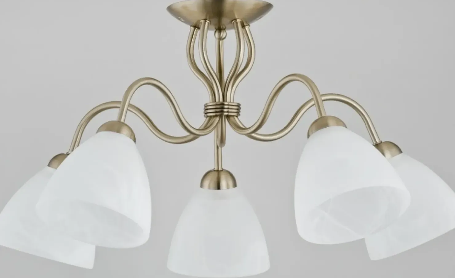 Złota lampa sufitowa do eleganckiego salonu AL 19175 | Kaja*Sklep Kaja Cheap