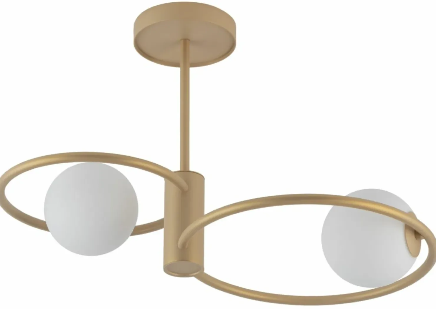 Online Sklep Kaja Złota lampa sufitowa do eleganckiej sypialni SIG 33464 z serii AQUA