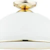 Złota lampa sufitowa z dużym kloszem 1xE27 O3136 P1 ZL | Kaja*Sklep Kaja Best Sale