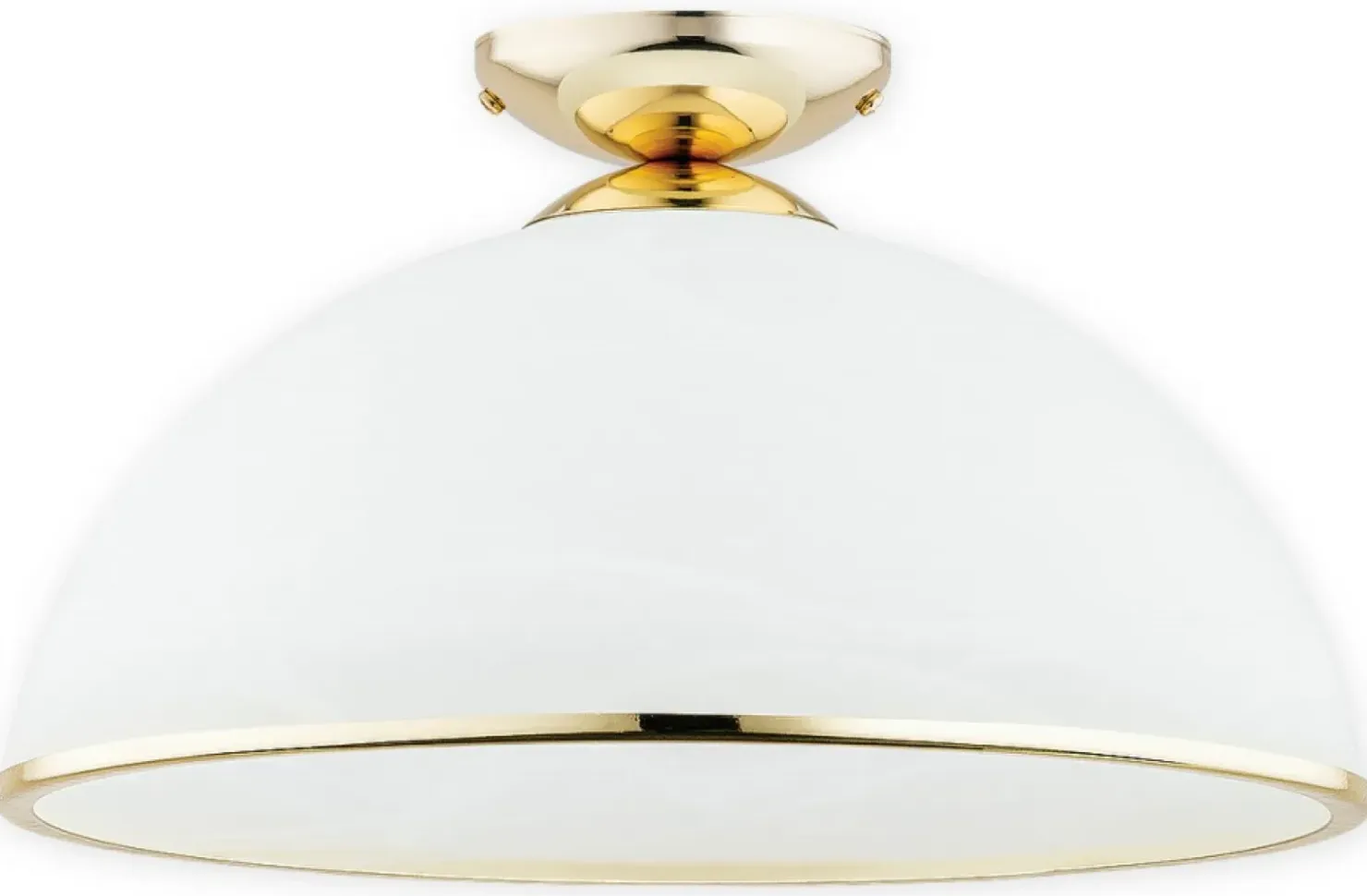Złota lampa sufitowa z dużym kloszem 1xE27 O3136 P1 ZL | Kaja*Sklep Kaja Best Sale