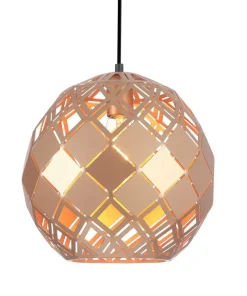 Outlet Sklep Kaja Złota lampa wisząca do sypialni PND-34221-1L-GD PAULELA | Kaja złoty