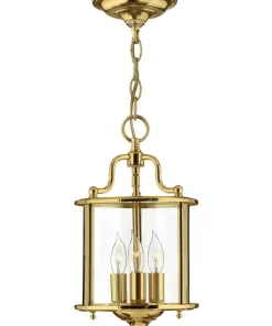 Złota lampa wisząca, efektowna HK-GENTRY-P-S-PB z serii GENTRY*Sklep Kaja New