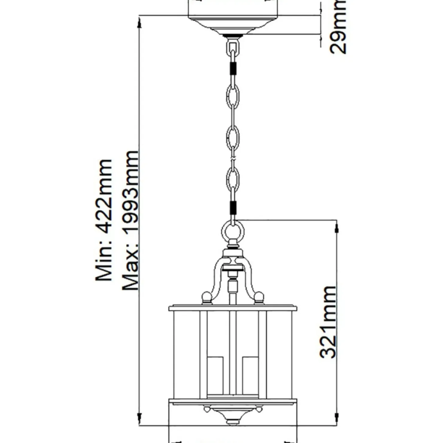 Złota lampa wisząca, efektowna HK-GENTRY-P-S-PB z serii GENTRY*Sklep Kaja New