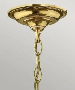 Złota lampa wisząca, efektowna HK-GENTRY-P-S-PB z serii GENTRY*Sklep Kaja New