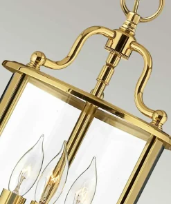 Złota lampa wisząca, efektowna HK-GENTRY-P-S-PB z serii GENTRY*Sklep Kaja New