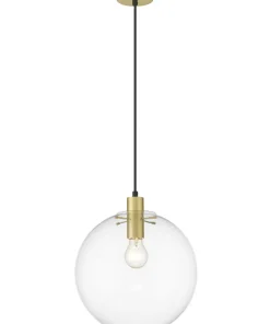 Outlet Sklep Kaja Złota lampa wisząca kula ⌀30cm LP-004/1P L GD PUERTO | Kaja