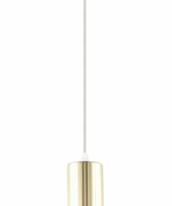 Discount Sklep Kaja Złota lampa wisząca na żarówkę E27 ZM A8082-GLD z serii DOLIA | Kaja