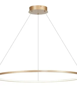 Store Sklep Kaja Złota lampa wisząca na linkach, do łazienki ML8863 z serii SATURNO | Kaja Oświet
