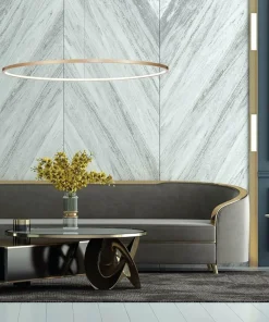 Store Sklep Kaja Złota lampa wisząca na linkach, do łazienki ML8863 z serii SATURNO | Kaja Oświet