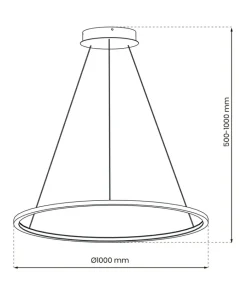 Store Sklep Kaja Złota lampa wisząca na linkach, do łazienki ML8863 z serii SATURNO | Kaja Oświet