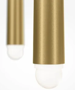 Clearance Sklep Kaja Złota lampa wisząca, trzy zwisy MOD132PL-L18BSK z serii CASCADE