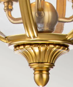 Złota lampa wisząca w kształcie kuli FE-ADAMS-3P-BB z serii ADAMS*Sklep Kaja Discount