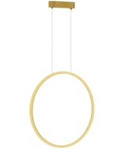 Best Sale Sklep Kaja Złota lampa wisząca w kształcie okręgu, LED ML8855 z serii SATURNO | Kaja Oświet