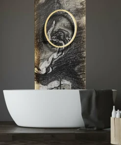 Best Sale Sklep Kaja Złota lampa wisząca w kształcie okręgu, LED ML8855 z serii SATURNO | Kaja Oświet