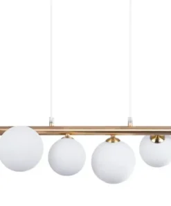 Outlet Sklep Kaja Złota lampa wisząca z kloszami do jadalni AZ4407 SYBILLA | Kaja złoty