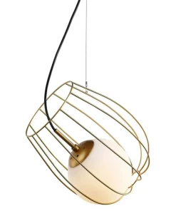 Shop Sklep Kaja Złota lampa z kulistymi kloszami MDM-3943/1 GD MELISA | Kaja