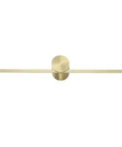 Złota, ledowa lampa ścienna 40cm LP-777/1W M GD z serii MODERN SLIM*Sklep Kaja Sale